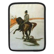 Horse in the Ring by Toulouse-Lautrec iPad Sleeves