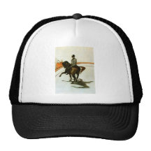 Horse in the Ring by Toulouse-Lautrec Trucker Hat