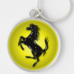 Horse Keyring Round Keychains