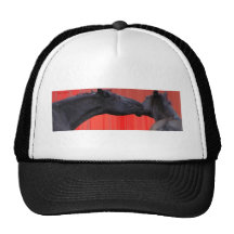 Horse Kiss Trucker Hats