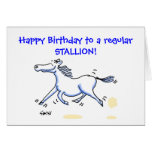 Horse Lover's Birthday Card