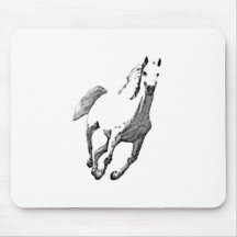 Horse mouse pad