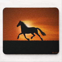 Horse mouse pad