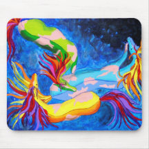 Horse of a Different Colour Mousepad