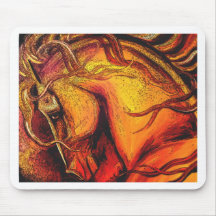 Horse of a different colour mousepads