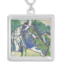 Horse of a different colour pendant