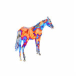 Horse of a Different Colour photo sculptures