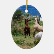 Horse Play Ornament