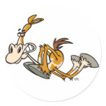 Horse Power cartoon sticker