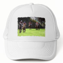 Horse Racing Field Baseball Hat