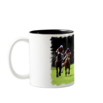 Horse Racing Field Coffee Mug