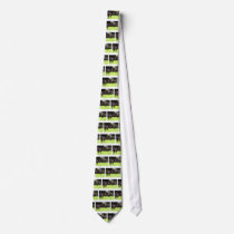 Horse Racing Field Men's Necktie