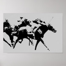 Horse Racing Poster