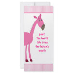 Horse Rackcard with Funny Quote