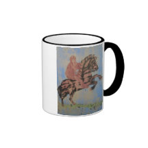 Horse Rider Coffee Mugs