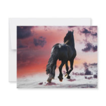 Horse running free custom invites