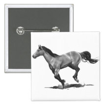 Horse: Running, Galloping: Pencil Drawing