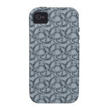 Horse Shoes Pattern iPhone 4/4S Case