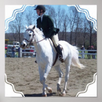 Horse Show Poster Print