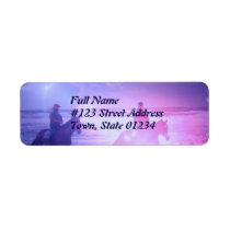 Horse Silhouette Return Address Label labels