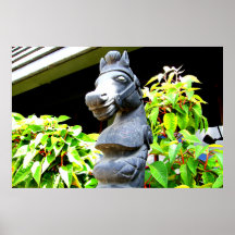 Horse Statue Posters