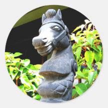 Horse Statue Sticker