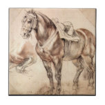 Horse studies by Paul Rubens Tile