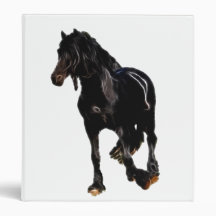 Horse turning suddenly 3 ring binders