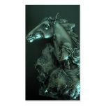 horse woman business card templates