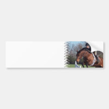 Horses and Show Jumping Bumper Stickers