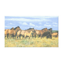 Horses Gallery Wrap Canvas