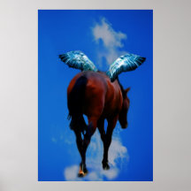 Horses have angels too print