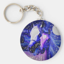 Horses in Love Key Chains