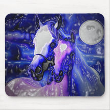 Horses in Love Mouse Pads