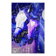 Horses in Love Stationery Design