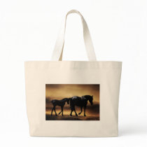 Horses mom and I Canvas Bag