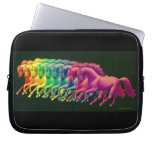 Horses of Different Colours Electronics Bag Laptop Computer Sleeve