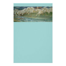 *Horses of Neptune* by Walter Crane Stationery Design