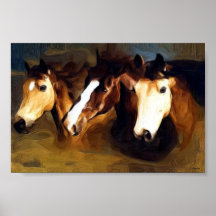 Horses Poster