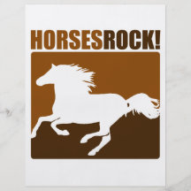 Horses Rock! #2 Flyer Design