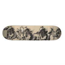 Horses running patinetas personalizadas