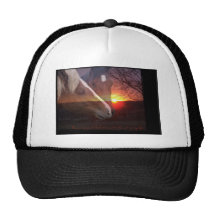 Horses Sunrise Hat