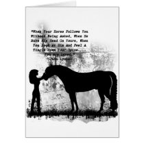 Horses- You Are Loved Greeting Card