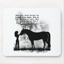 Horses- You Are Loved Mouse Pads