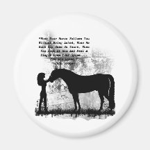 Horses- You Are Loved Refrigerator Magnets
