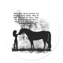 Horses- You Are Loved Sticker