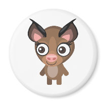 Horseshoe Bat - My Conservation Park Refrigerator Magnets