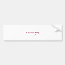 Horseshoe Bend Arkansas Classic Design Bumper Stickers