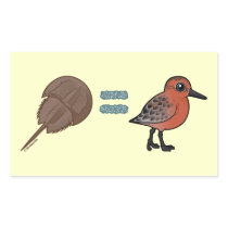 Horseshoe Crabs are Life Rectangular Sticker