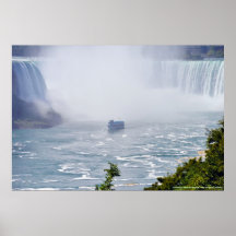 Horseshoe Falls at Niagara & Maid of the Mist Poster